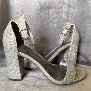 Ankle Strap Chunky Heels